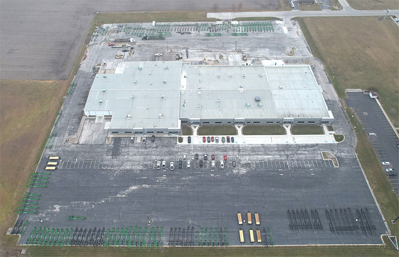 Aerial View of Dose Building